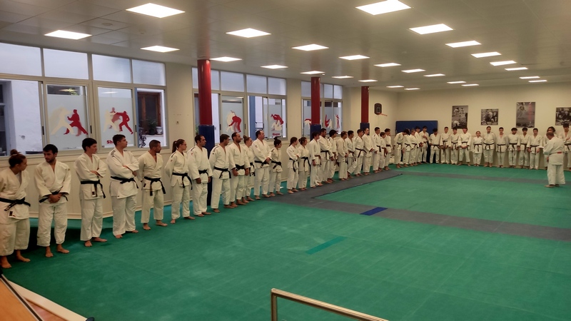 Gran participación en el curso de Aula de Formación Continua de Judo. Tudela 28-10-23